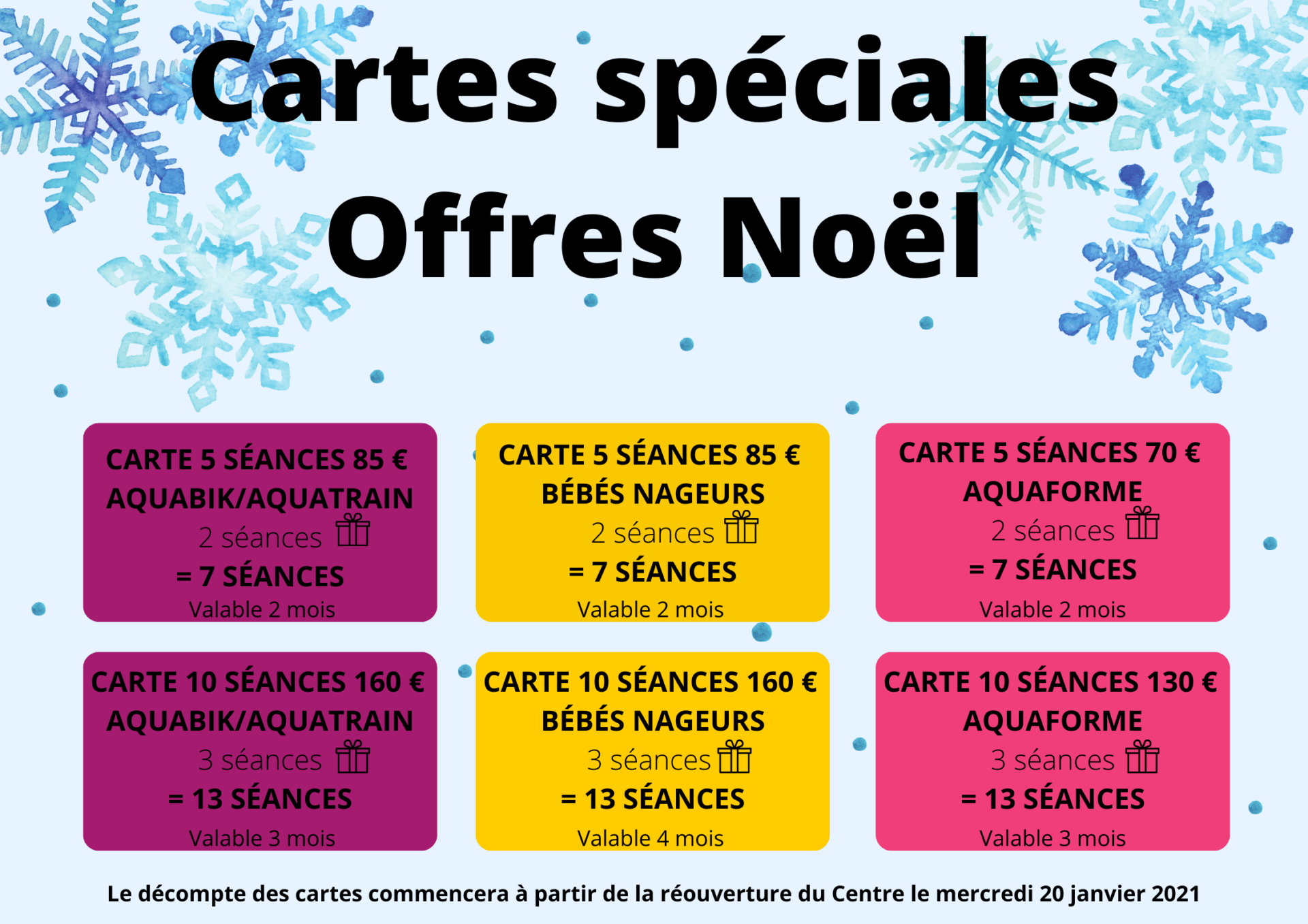 Offres spéciales de Noël